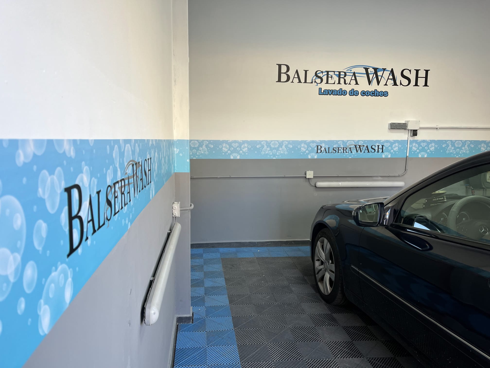 Rotulación interior completa para Balsera Wash lavadero