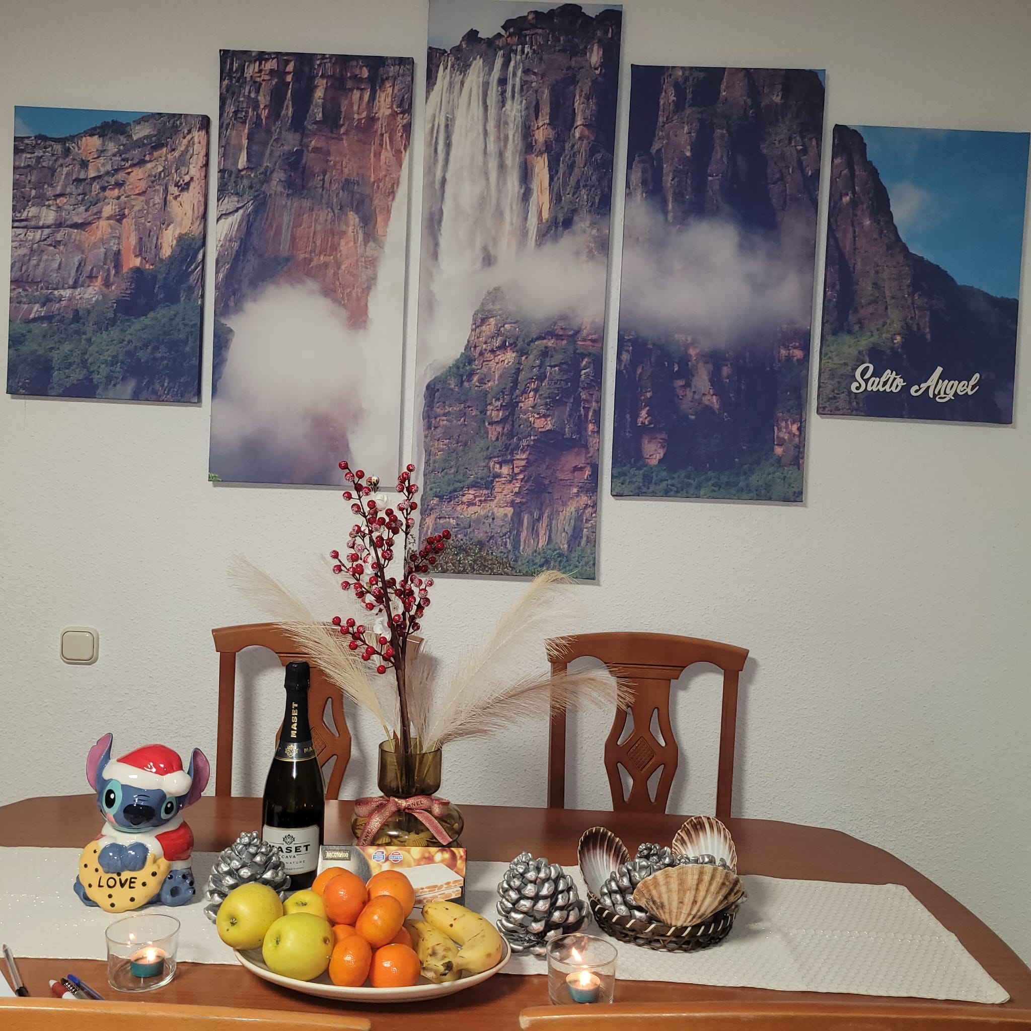 Cuadros impresos en vinilo del Salto Ángel Venezuela